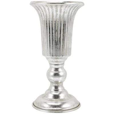  Florero de mesa con flores para boda urna de metal maceta decoración de escritorio para el hogar Foto 1 de 4