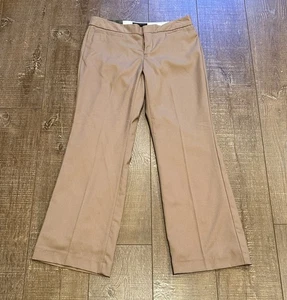 Banana Republic Tan Straight Leg Mid/Low Rise Pants Size 8P - Picture 1 of 6