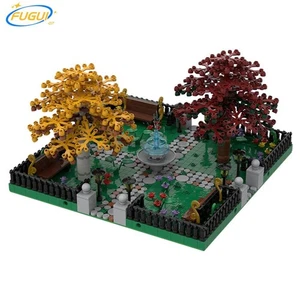 MOC Modular Parque Paisaje Modelo Edificio Set 1427 Piezas - Imagen 1 de 1