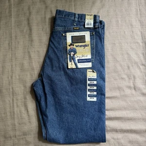Wrangler Mens George Strait Cowboy Cut Collection Denim Jeans Original Fit 38x36 - Picture 1 of 6