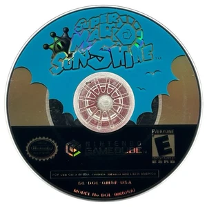 Super Mario Sunshine (Nintendo GameCube, 2002) Tested Game Disc - Picture 1 of 2