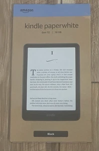 NEW AND SEALED Amazon Kindle Paperwhite 12th Generation - 16GB - 7” - Black - Picture 1 of 4