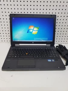 HP Elitebook 8560w 15.5" FHD Intel i7-2820QM 2.30GHz 32GB DDR3 480GB SSD  - Picture 1 of 10