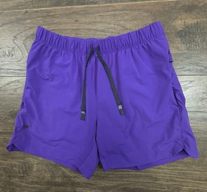 Fabletics Shorts Mens Small 5” Unlined The One Purple Athletic Workout Gym - Picture 1 of 7