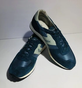 Vintage 80’s/90's Etonic K686 Mens Blue Suede Low Top Sneakers Size 9.5 D New - Picture 1 of 16