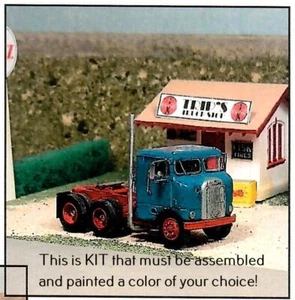 HO 1:87 Sylvan V-362 - 1951-55 Freightliner Bubblenose Tandem Axle Sleeper Cab T - Imagen 1 de 1