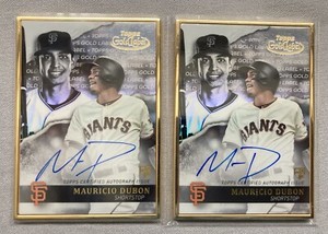 2020 Topps Gold Label Framed Autographs Mauricio Dubon RC Astros Giants NM-MT+