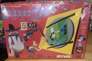 Hanna Barberas HUCKELBERRY HOUND Animated Cartoon Cel Painting Kit SEALED, Bent - Picture 1 of 7