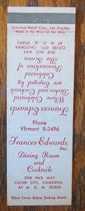 MADE IN THE WEST: FRANCES EDWARDS COCKTAILS (CULVER CITY, CALIFORNIA) -F15 - Picture 1 of 1