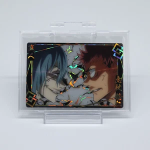 Jujutsu Kaisen Wafer 3 Gold Foil Metallic Plastic Card SP TCG BANDAI - Picture 1 of 20
