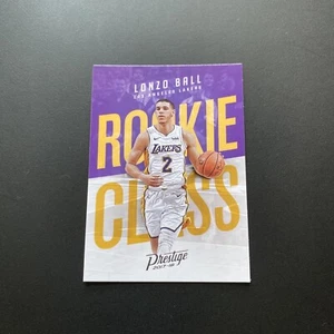 2017-18 Panini Prestige Rookie Class Lonzo Ball RC #2, Los Angeles Lakers - Picture 1 of 2