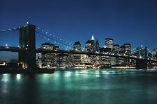 NEW YORK CITY POSTER - 24x36 CITYSCAPE SKYLINE NYC 1506