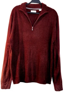 Weatherproof Vintage Mock Neck 1/4 Zip Sweater (XL) - Picture 1 of 4