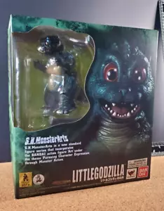 Bandai S.H. MonsterArts 2012 Baby Little Godzilla & Crystal Action Figure 73666 - Picture 1 of 24