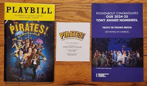 ¡Piratas! The Penzance Musical Broadway Playbill Mayo 2025 Ramin Karimloo - Imagen 1 de 1