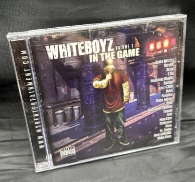 WHITEBOYZ IN THE GAME - V/A Necro Sparxxx Bukshot Gangsta Rap HIPHOP CD SEALED - Image 1 of 4