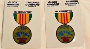 ONE USA Military Republic of Vietnam Service Decal Bumper Sticker 3 inches War - Picture 1 of 1