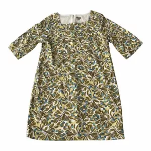 Abito da donna J. Jill taglia 18 stampa mirtillo foglia rayon oliva - Foto 1 di 4