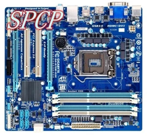 GA-B75M-D3H Gigabyte Desktop computer motherboard,1155 socket,ddr3,ATX,B75,HDMI - Picture 1 of 4