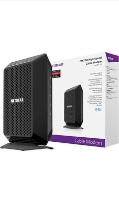 NETGEAR CM700-100NAS High Speed Cable Modem 1.4Gbps DOCSIS 3.0 - Image 1 of 4