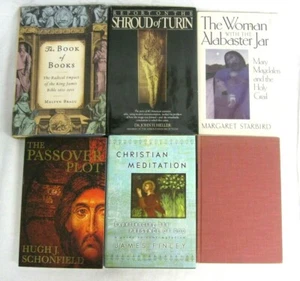 Christian Meditation Passover Plot Shroud of Turin Book of Books Book Lot Of 6 - Picture 1 of 9