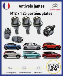 Ecrous antivol de roues Citroën - Imagen 1 de 5