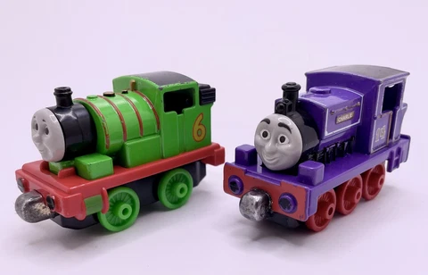 Thomas The Train & Friends Charlie & Percy Lot 2012 Take N Play Gullane Mattel Cover