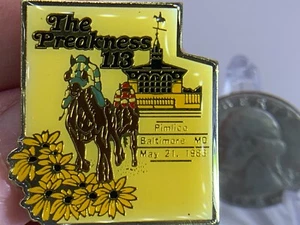 Preakness Stakes 1983 Pimlico MD Baltimore Vintage Tack Pin T-1908 - Bild 1 von 2