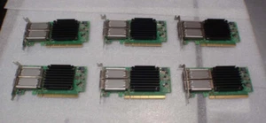LOT of 6-HP Dual Port 100Gb-CX456A-825111-B21-828108-001-Infiniband HBA - Picture 1 of 1