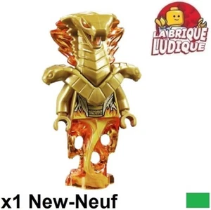 LEGO Figura Minifigura Ninjago Aspheera Serpiente Serpiente Cobra Fuego Or Dorado - Imagen 1 de 1