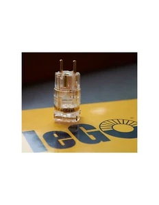 Enchufe Schuko transparente chapado en oro IeGO Ti2420 (M) - Imagen 1 de 1