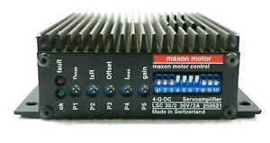 Maxon Motor Control 4-Q-DC Servoamplifier LSC 30/2 Servo Amplifier 30V 2A #NEW
