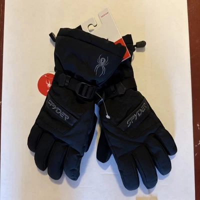 Guantes Spyder Crucial Para Hombre Snowboard Esquí Invierno Juegos Medianos 38D143300 $99 Foto 1 de 3