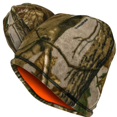 REALTREE AP BLAZE - Camuflaje/Naranja Cazador - Gorro polar reversible - CA-OCPFB-200 Foto 1 de 4