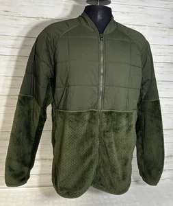 Giacca snowboard Burton AK Mid Layer taglia XXL 2XL uomo verde POLARTEC pile - Foto 1 di 17