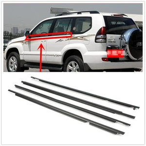 4x Weatherstrip Seal Belt forToyota Land Cruiser Prado fit Lexus GX470 03-09 - Picture 1 of 6
