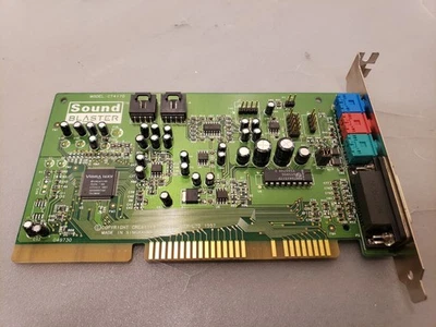 Creative Sound Blaster 16 Wave Effects CT4170 ISA Sound Card DOS Windows 98 - Image 1 of 3