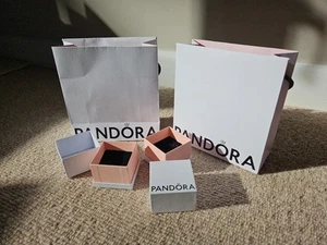 Pandora Charm Boxes and Gift Bags X 2 Sets - Picture 1 of 6