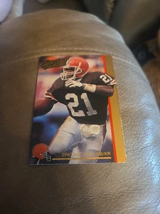 Eric Metcalf #45 Cleveland Browns 1992 lleno de acción - Imagen 1 de 2