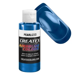 2oz Createx Pearl Blue 5304 - 2Z Airbrush Paint Color - Art - Picture 1 of 1