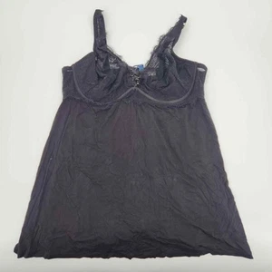 Fox & Royal Melody Chemise XL/22 Black Lace NWT - Picture 1 of 9