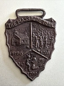 Reloj The Massacre Trail Llavero Medalla BSA - Imagen 1 de 3