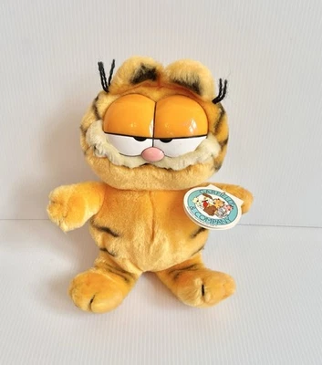 Nuevo con etiquetas Vintage 1981 GARFIELD Peluche Divertido Granja Por Dakin Peluche 8-9" Gato Nuevo Foto 1 de 4