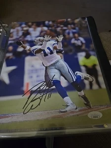 Roy Williams Dallas Cowboys Star WR Autographed 8x10 Photo Jsa Certified - Picture 1 of 3