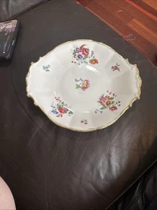 Vintage Royal Albert Bone China Floral Dessert Cake Plate 10” Barbara Ann - Picture 1 of 3