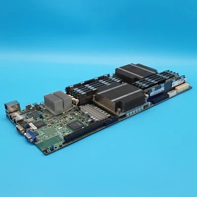 SuperMicro X8DTT-F LGA1366 DDR3 ATX Motherboard with 2x Xeon X5650 & 80GB RAM - Image 1 of 4