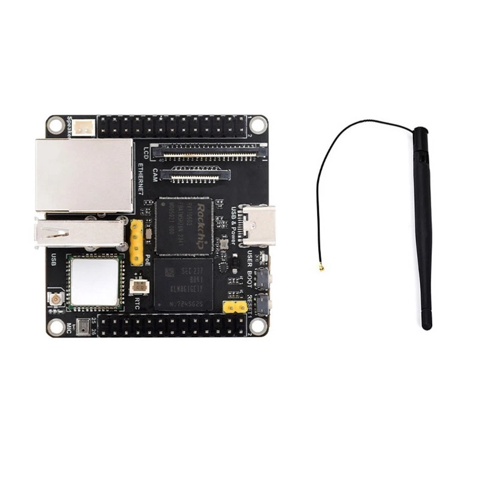 RV1106 Scheda di Sviluppo Linux Modulo WIFI Integrato EMMC 8 GB ARM -3982 - Imagen 1 de 1