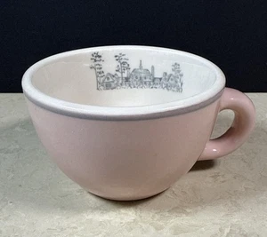 Sterling China Restaurant Geschirr Kaffeetasse Rosa Glasur. - Bild 1 von 5