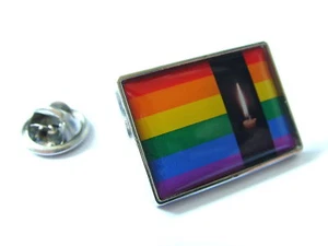 GAY TRAUER REGENBOGEN FLAGGE STOLZ ANSTECKNADEL ABZEICHEN GESCHENK - Bild 1 von 1