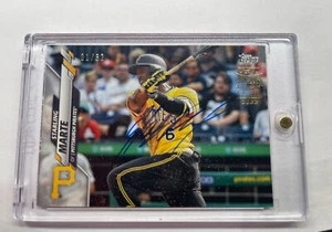 2022 Topps Archives Signatures Starling Marte On Card Auto Pirates  01/32  😀 - Picture 1 of 2